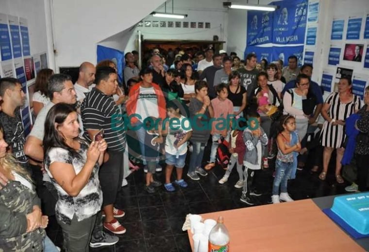 La facción del Movimiento Evita de Moli Mareco inauguró local y ratificó su acompañamiento a Mincarelli 05
