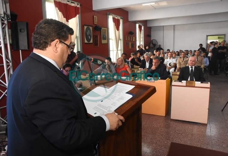Nedela hizo hincapié en sus 38 meses de gestión en el discurso inaugural del Concejo Deliberante Nedela hizo hincapié en sus 38 meses de gestión en el discurso inaugural del Concejo Deliberante 11