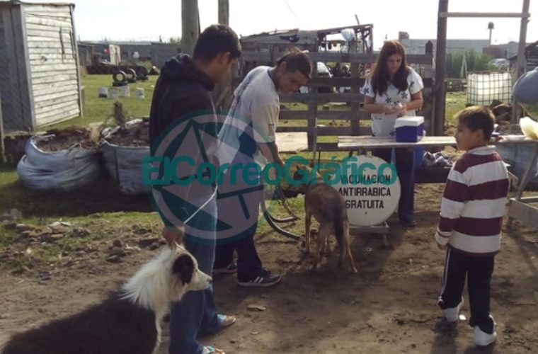 Se aplicaron 170 vacunas antirrábicas en El Carmen 01