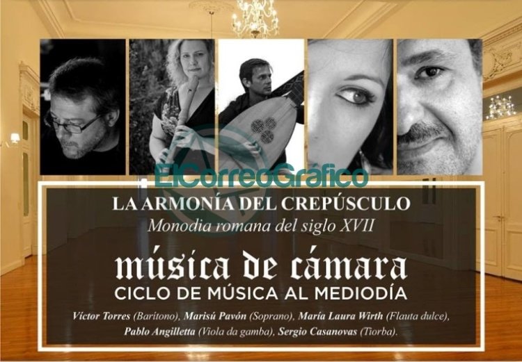Temporada 2019 del ciclo “Música al mediodía” en el Pasaje Dardo Rocha