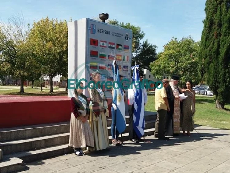 Acto conmemorativo por el 198º aniversario de la Independencia de Grecia