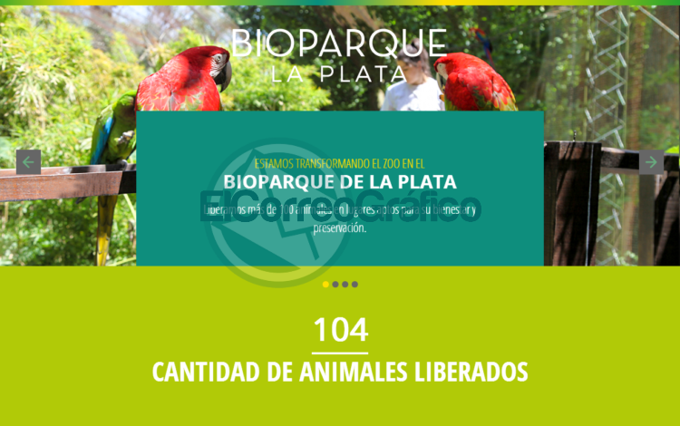 Desde una página web mostrarán los avances del Bioparque Platense