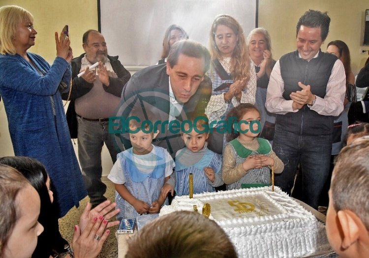 Garro participó del acto por el 50° Aniversario del Jardín de Infantes Nº 931 “Mariano Moreno”