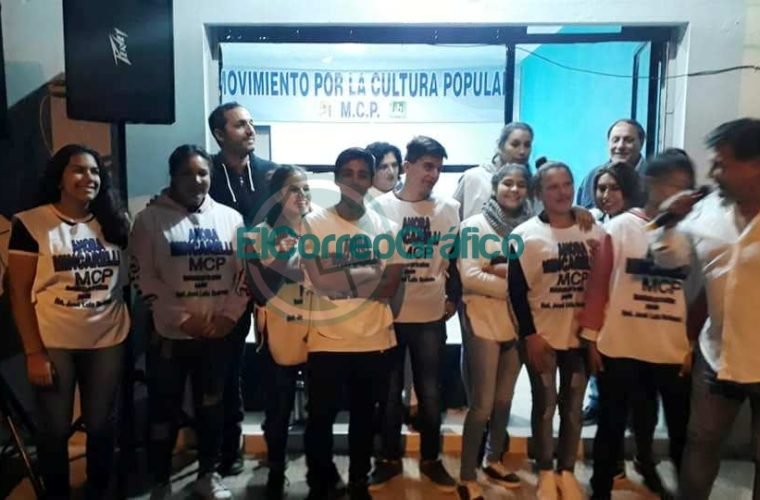 Mincarelli en la inauguración de una unidad básica afín a su precandidatura 15