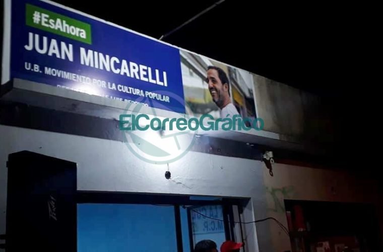 Mincarelli en la inauguración de una unidad básica afín a su precandidatura 16