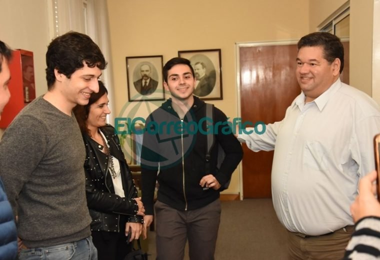 Nedela recibió a Joaquín Inama quien representará al país en la Olimpiada Internacional de Matemática 2
