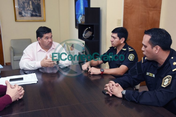 Nedela recibió al nuevo responsable de la Comisaría Primera