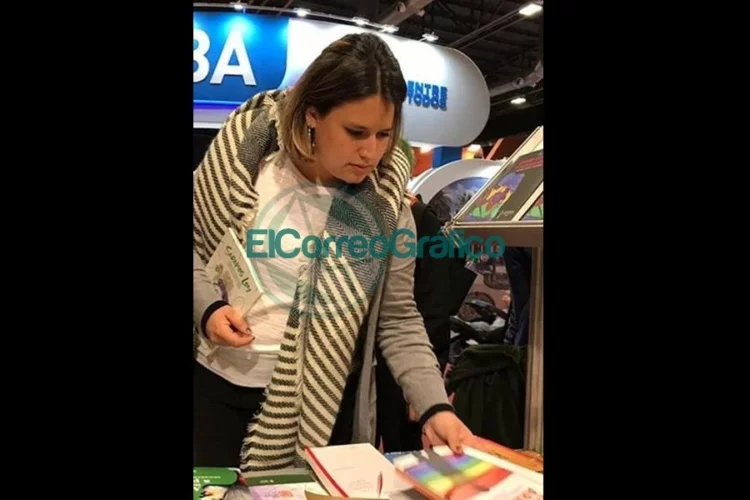 Cincotta se paseó por la Feria del Libro defendiendo la Educación Sexual Integral