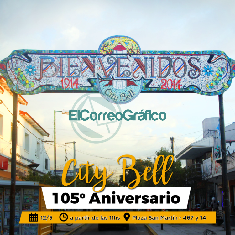 City Bell se prepara para celebrar su 105° Aniversario