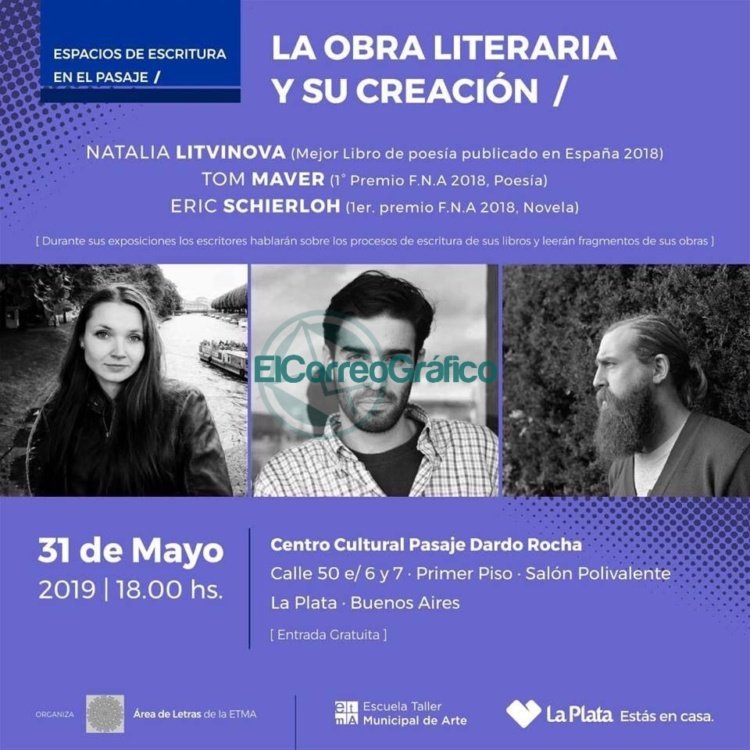 Con entrada libre y gratuita, reconocidos escritores presentarán “La obra literaria y su creación”