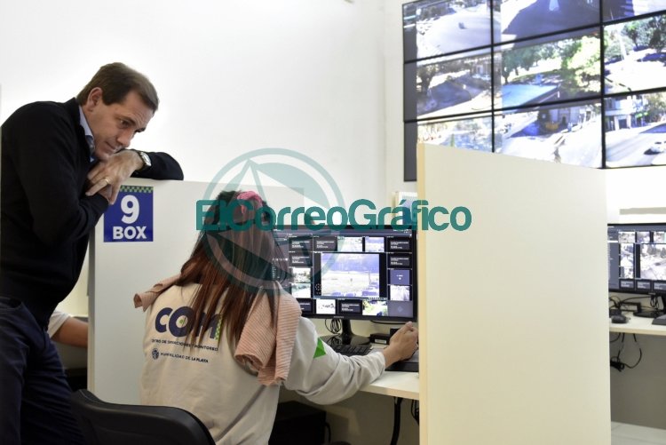 En el “Día del Trabajador”, Garro visitó el nuevo Centro de Monitoreo En el “Día del Trabajador”, Garro visitó el nuevo Centro de Monitoreo