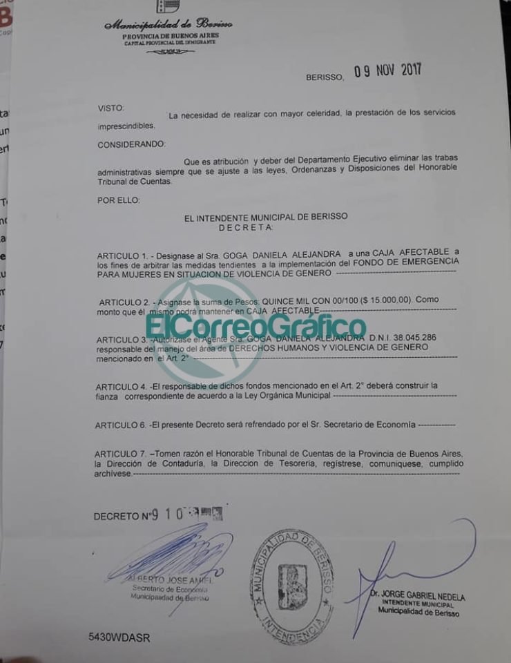 Fondo de Emergencia para Víctimas de Violencia de Género 3