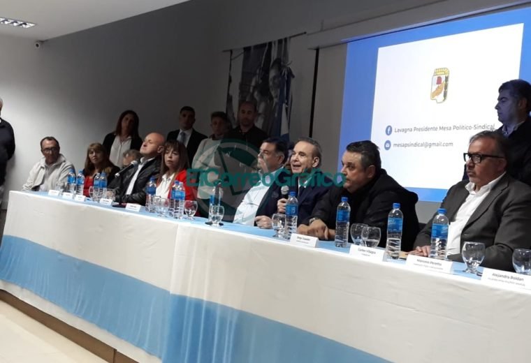 Ivo Cutzarida y el Senador Pichetto participaron de un acto por la candidatura de Roberto Lavagna 1