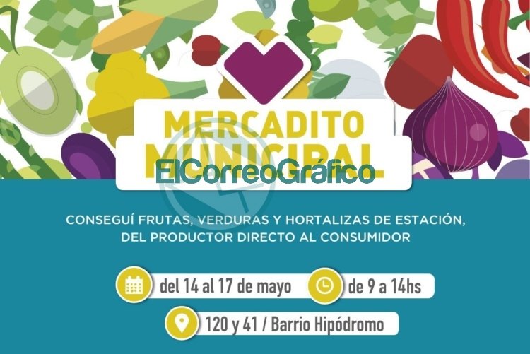 Con precios accesibles para los vecinos, en La Plata presentan el “Mercadito Municipal”