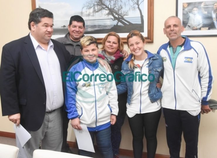 Nedela recibió a alumnos y profesores de la Escuela Municipal de Taekwon-do 1
