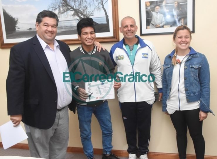 Nedela recibió a alumnos y profesores de la Escuela Municipal de Taekwon-do 4