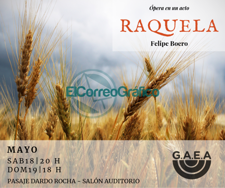 "Grupo de Artistas en Espacios Alternativos" presentará la ópera argentina “Raquela” con entrada gratuita