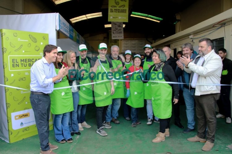 El Mercado en tu Barrio abrió un nuevo punto fijo en La Plata El Mercado en tu Barrio abrió un nuevo punto fijo en La Plata