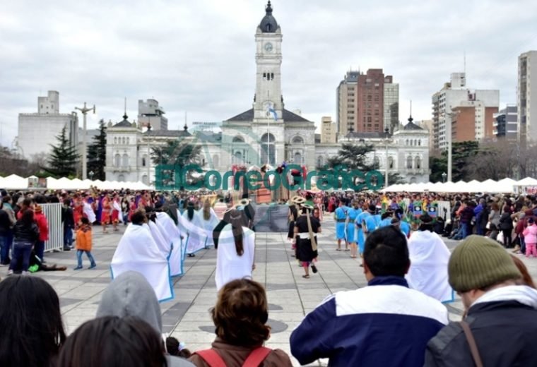 Inti Raymi, Se realizó la celebración del Año Nuevo Andino en Plaza Moreno 1