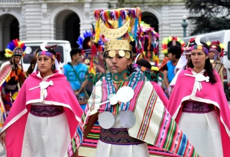 Inti Raymi, Se realizó la celebración del Año Nuevo Andino en Plaza Moreno 2