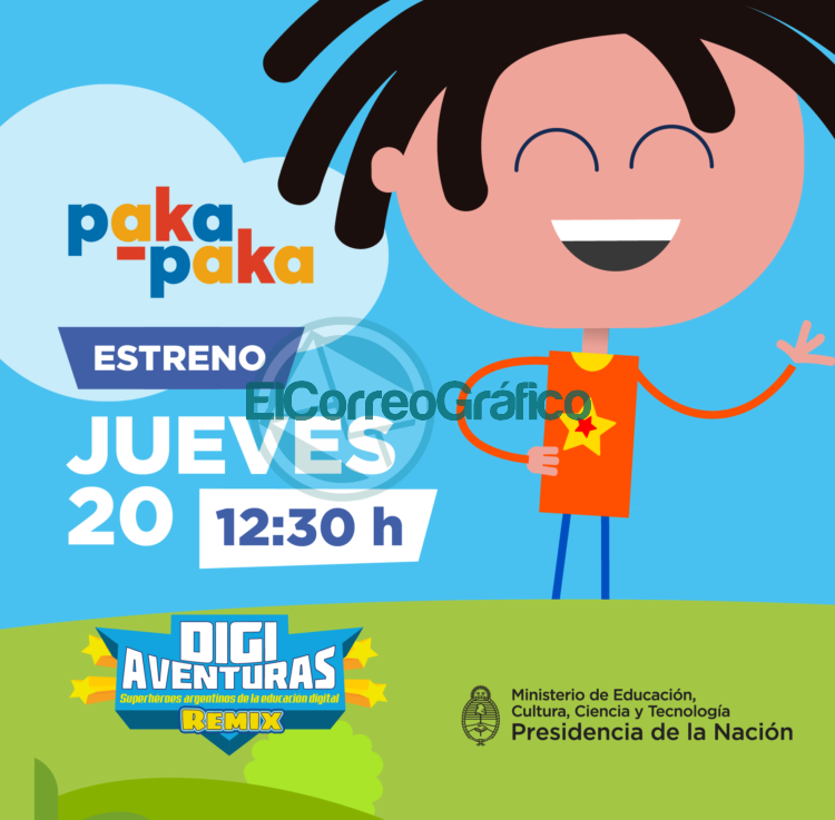 La serie educativa “Digiaventuras Remix” llega a Pakapaka La serie educativa “Digiaventuras Remix” llega a Pakapaka