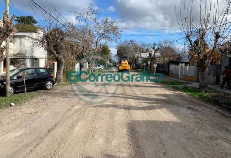 Mejoramiento de calles de tierra en Berisso 4
