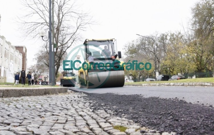 Obra de pavimentación en Avenida 13 desde 54 a 60 de La Plata Obra de pavimentación en Avenida 13 desde 54 a 60 de La Plata