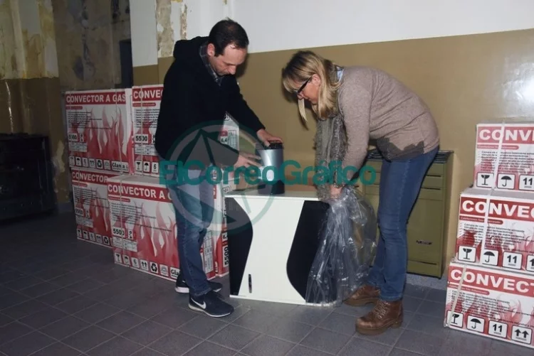 Con el Fondo Educativo se compraron las estufas para escuelas de Berisso