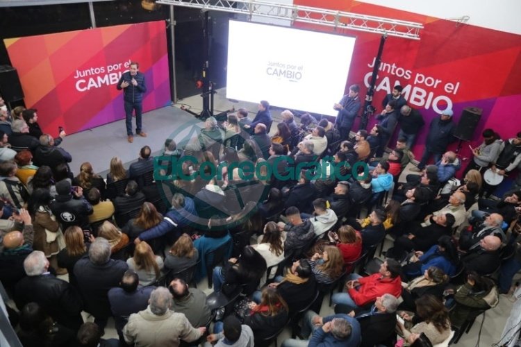 Garro inauguró la sede central de “Juntos por el Cambio” en La Plata