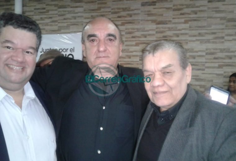 Jorge Nedela junto a Daniel Del Curto