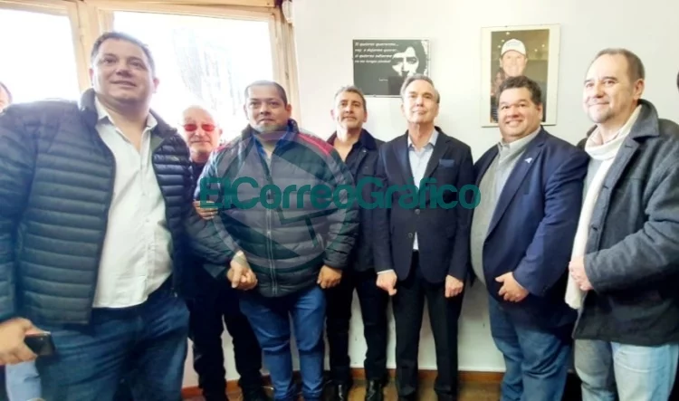 Nedela acompañó a Pichetto en el Sindicato de Trabajadores Municipales de La Plata