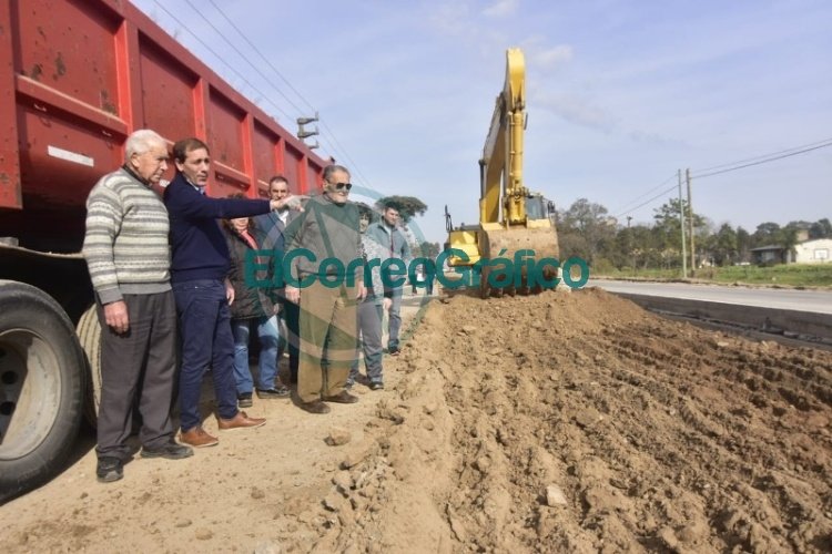 Obra avanzada de la Avenida 66 desde 131 hasta Ruta 36