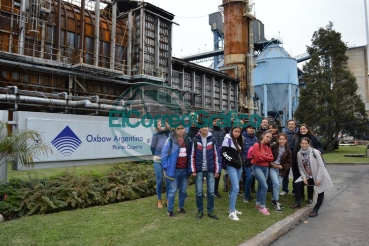 Oxbow Argentina recibió a alumnos becados de la Escuela Técnica N° 2 de Berisso