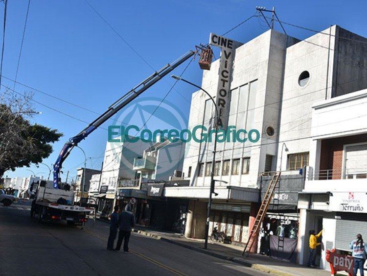Refacción y mejoras en el Cine Teatro Victoria