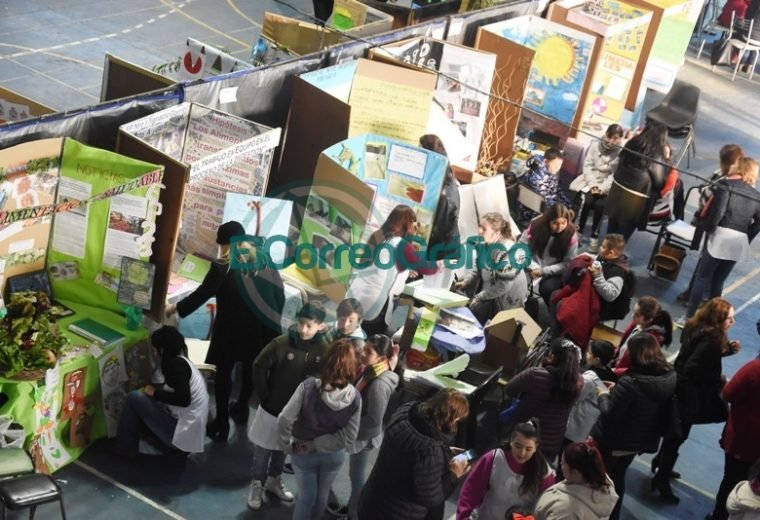 Sanchez Zinny recorrió la Feria de Ciencias Distrital y de la Primera Exposición Educativa de Berisso 3