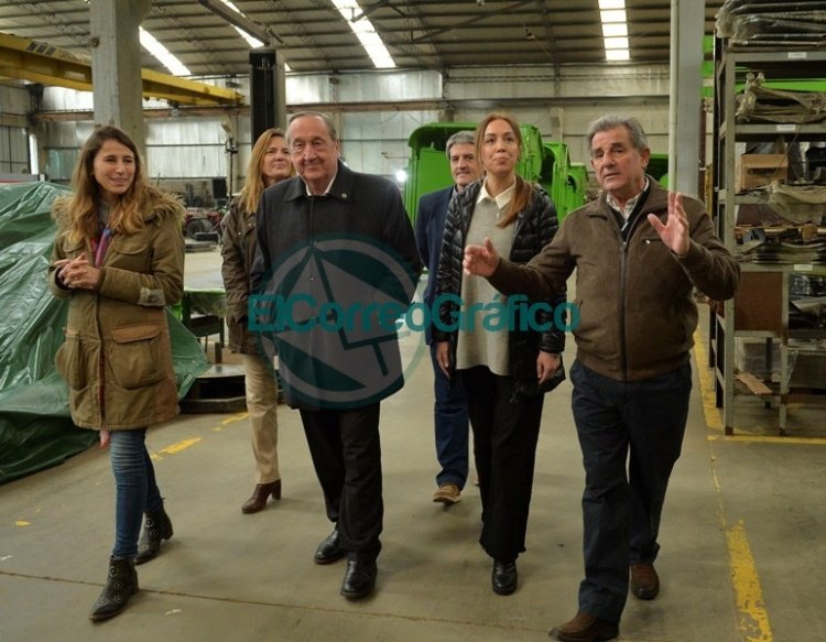 Vidal visitó el Parque Industrial de Tandil