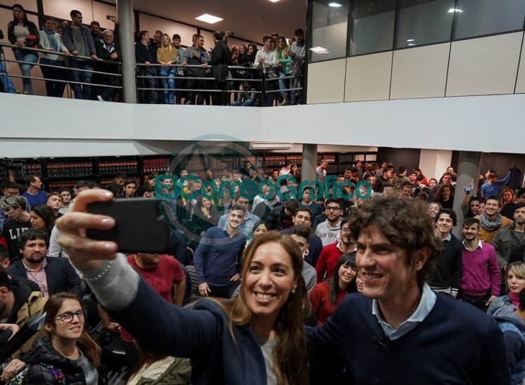 Vidal con Lousteau mantuvieron un encuentro en la Universidad de Lomas de Zamora