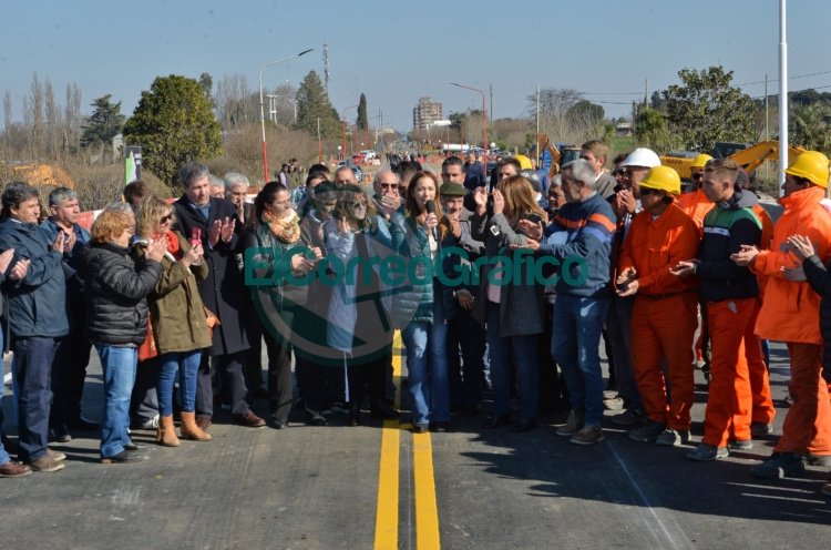 Vidal recorrió obras en General Arenales y Chivilcoy