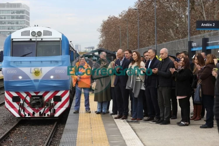 Vidal pasó por la inauguración del Viaducto San Martín con Macri y Larreta Vidal pasó por la inauguración del Viaducto San Martín con Macri y Larreta