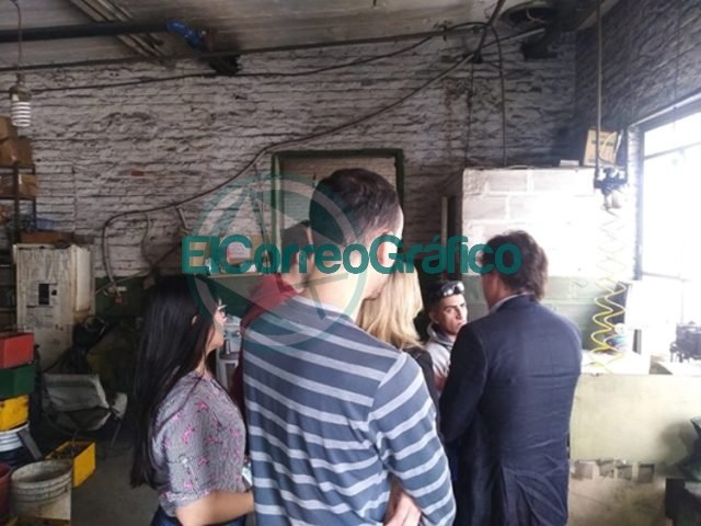 Autoridades nacionales visitaron los cursos que dicta el programa de Empleo en Berisso