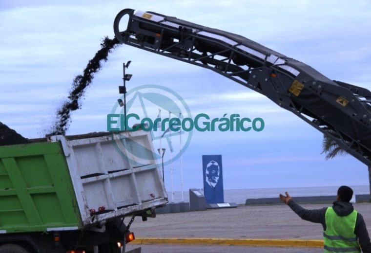 Comenzaron los trabajos de fresado para repavimentar la Avenida Almirante Brown en Punta Lara Comenzaron los trabajos de fresado para repavimentar la Avenida Almirante Brown en Punta Lara 1