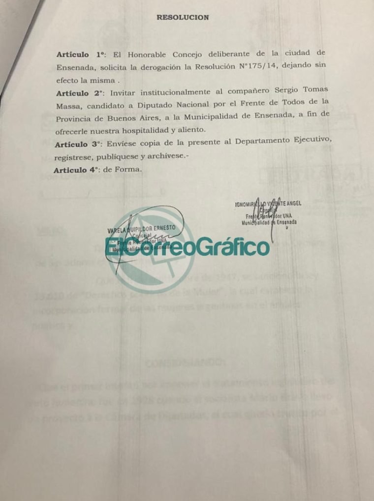 Derogación de persona no grata en Ensenada a Sergio Massa 2