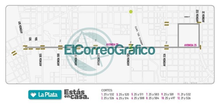 Maratón “Desafío heroico”: desvíos y cortes de tránsito en La Plata durante la mañana del domingo Maratón “Desafío heroico”: desvíos y cortes de tránsito en La Plata durante la mañana del domingo