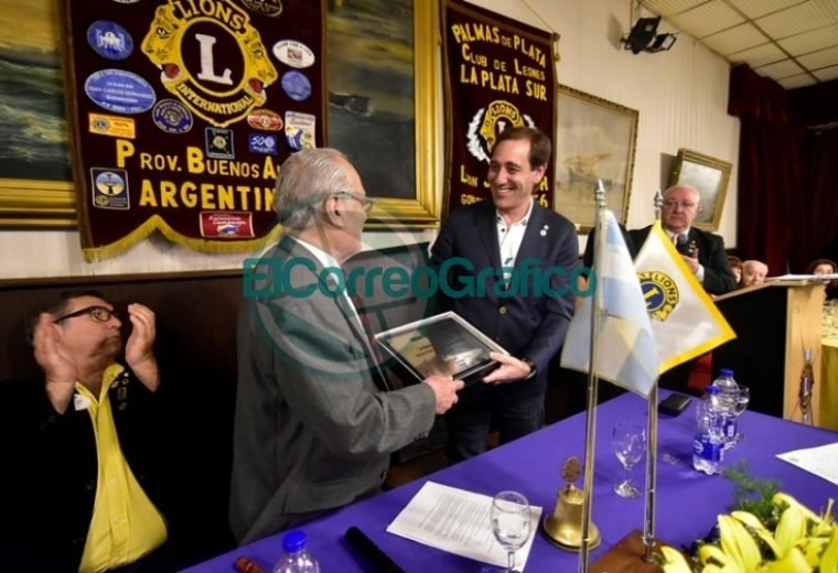 Garro celebró el 50º aniversario del Club de Leones y recibió un reconocimiento de sus voluntarios 1