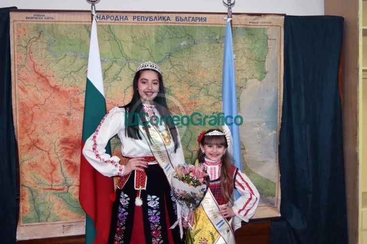 La Representante Cultural de la Colectividad Búlgara es Ailén Busoni Paz Petcoff