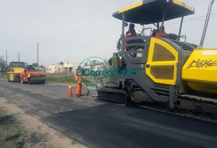 Bacheo sobre la Ruta Provincial 15 02