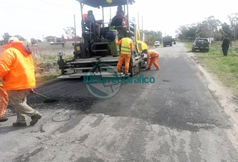 Bacheo sobre la Ruta Provincial 15 03