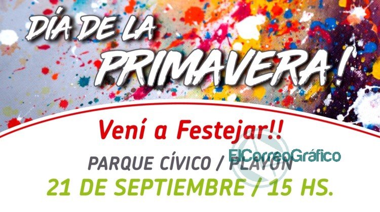 Bandas musicales, puestos de cervezas y food trucks para festejar el Día de la Primavera