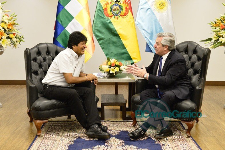Alberto Fernández se reunió con Evo Morales en Bolivia y en Perú con Martín Vizcarra Alberto Fernández se reunió con Evo Morales en Bolivia y en Perú con Martín Vizcarra