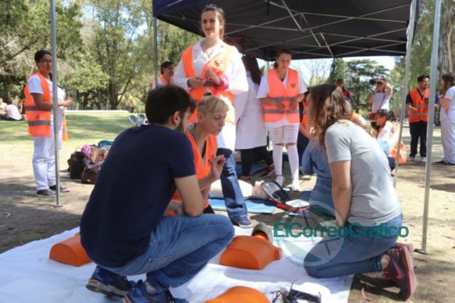 Miles de platenses participaron de la “Cardiomaratón 107”